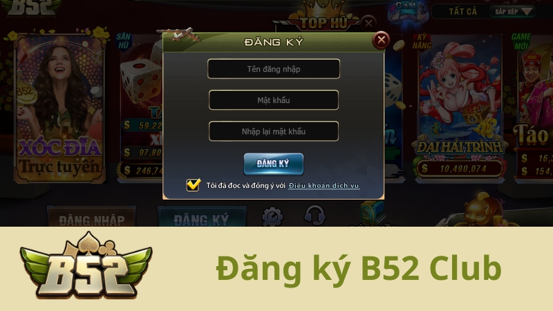 Đăng ký B52 Club